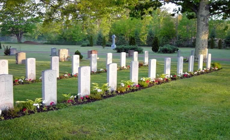 Commonwealth Air Training Plan memorial, looking northwest