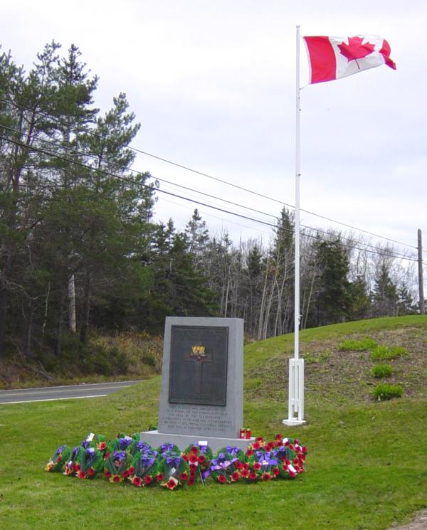 War memorial monument, Clementsport