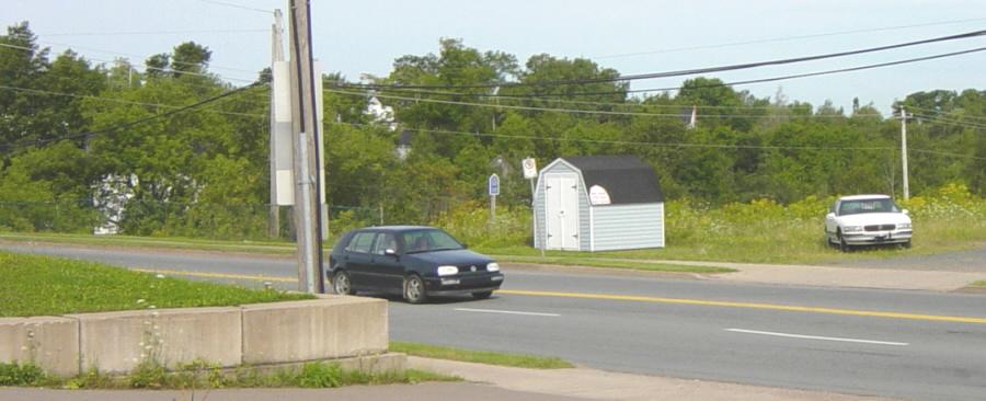 Colchester County: Acadian Heritage sign #19, Truro