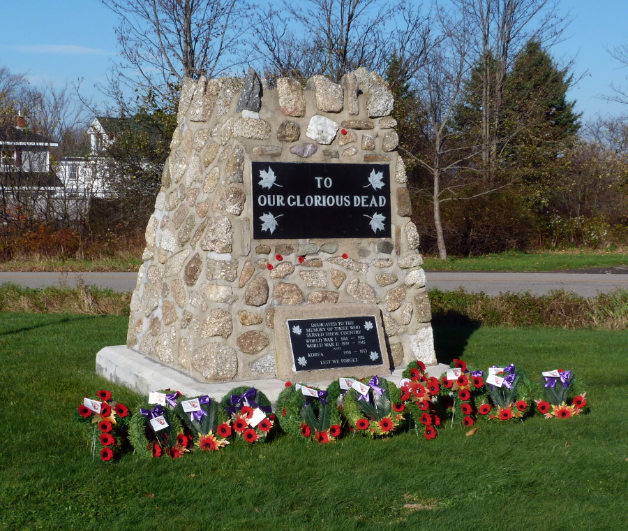 Smiths Cove war memorial