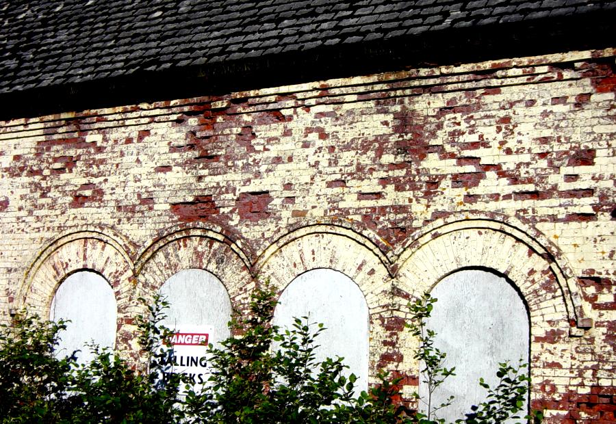 Hazel Hill: Commercial Cable Company telegraph building, front (north side)