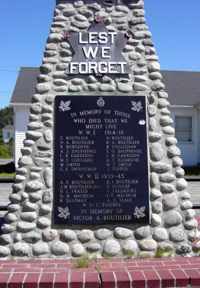 Seabright war memorial