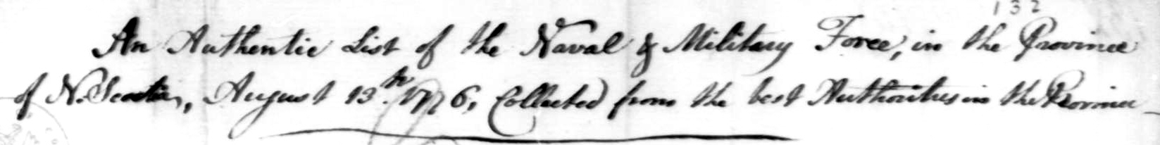 August 13th, 1776: First two lines of the document, in high resolution
