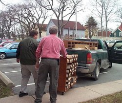 Nova Scotia: Last card catalog taken away, January 2000