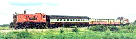 Windsor and Hantsport Railway, excursion passenger train 1998