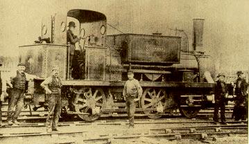 Locomotive C.G. Swann, 1866