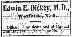 Nova Scotia: 1904, telephone number five