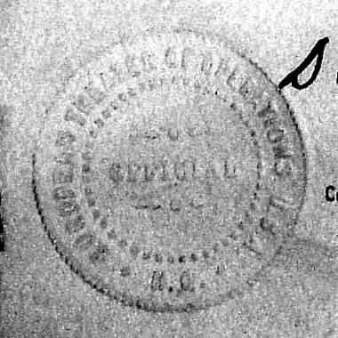 Detail of citation to Mona Leonhardt from Dwight Eisenhower
