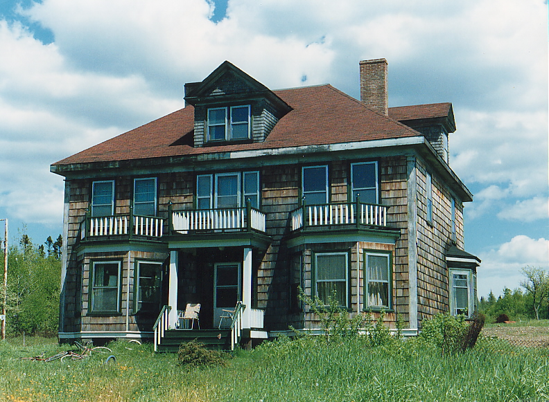 Marconi residence at Marconi Towers, circa 2000, Cape Breton Island, Nova Scotia