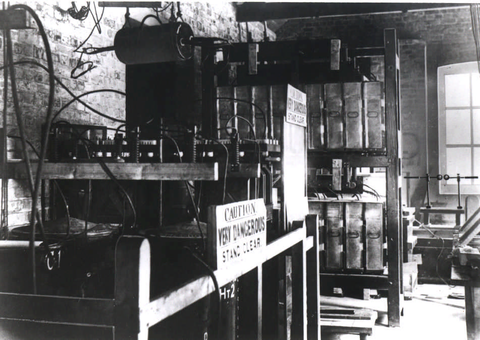 The Marconi Company transmitter at Poldhu, Cornwall, circa 1901