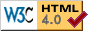 Valid HTML 4.0 webpage