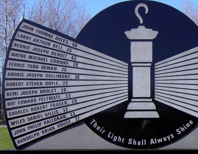 New Glasgow: Westray Miners Memorial