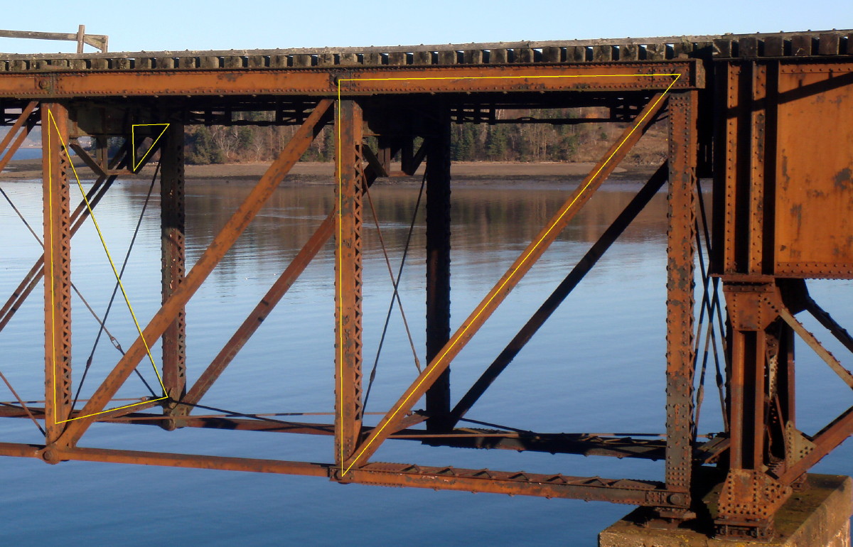 Triangles in structures: Why do high school math classes spend so much time on triangles?
