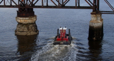 Dominion Atlantic Railway: Bear River Bridge, Digby County, Nova Scotia, 17 Dec 2011