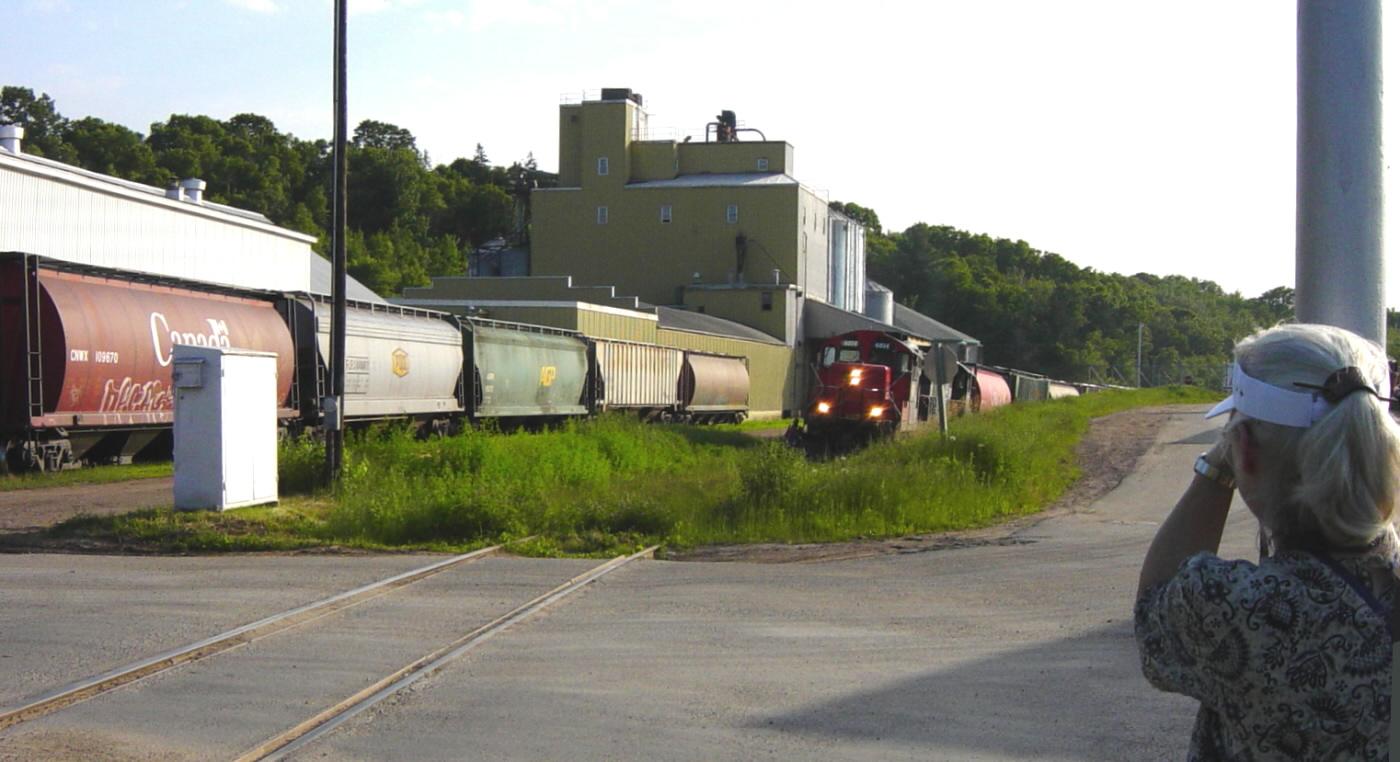 W&HR: Train to New Minas, 27 June 2007