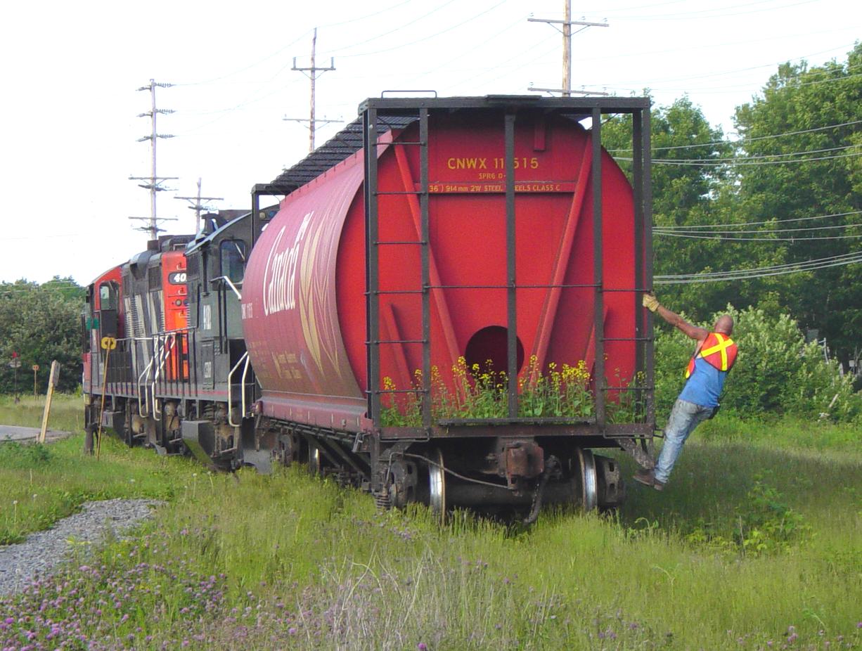 W&HR: Train to New Minas, 27 June 2007