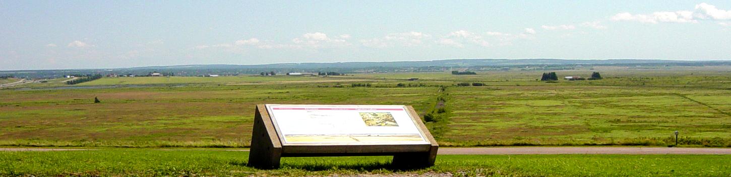 Fort Lawrence interpretative panel